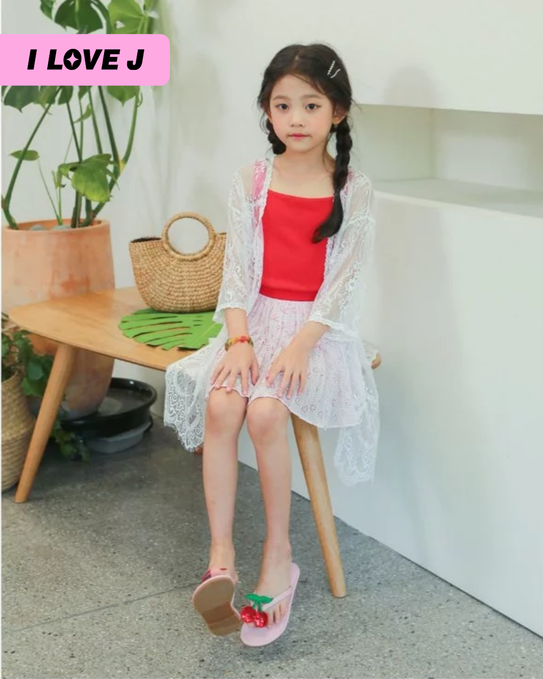 Cute Cherry & Strawberry Slippers