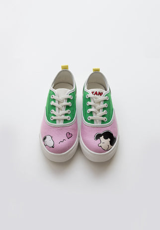 [PRE-ORDER] Kids Unisex Snoopy Sneakers – Peanuts Low-Cut Shoes