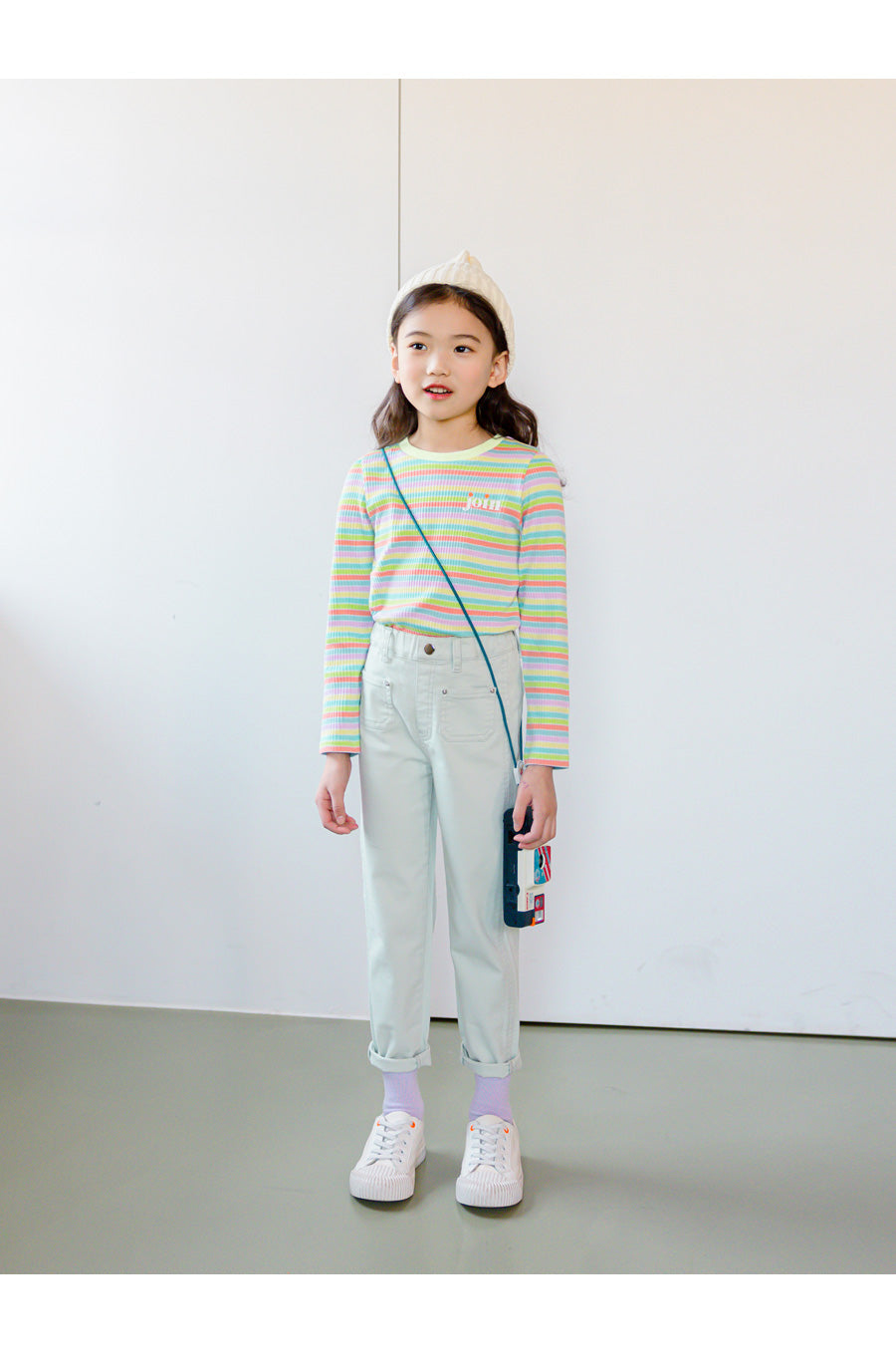[PRE-ORDER] Kids Unisex Double Pocket Skinny Pants – Stretch Cotton Slim-Fit Trousers
