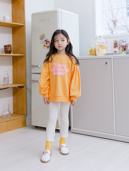[PRE-ORDER] FLORAL Print Girls Bootcut Leggings – Soft Modal Cotton Stretch Pants