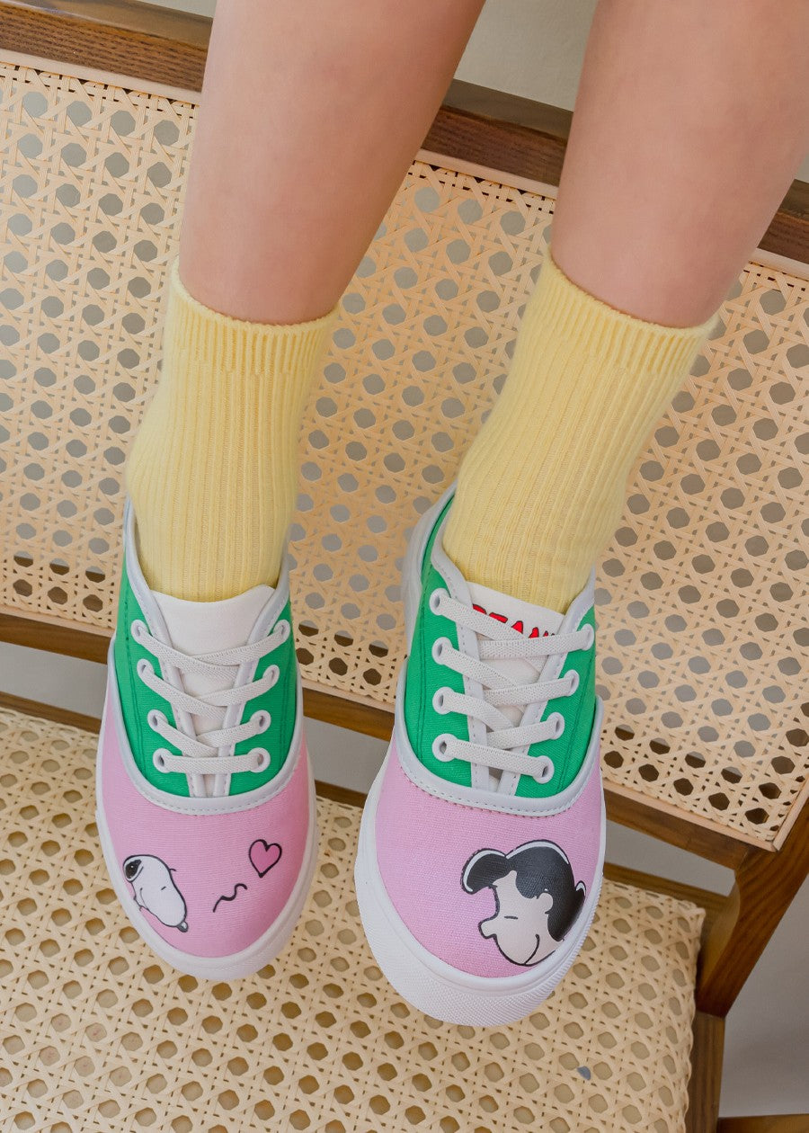 [PRE-ORDER] Kids Unisex Snoopy Sneakers – Peanuts Low-Cut Shoes