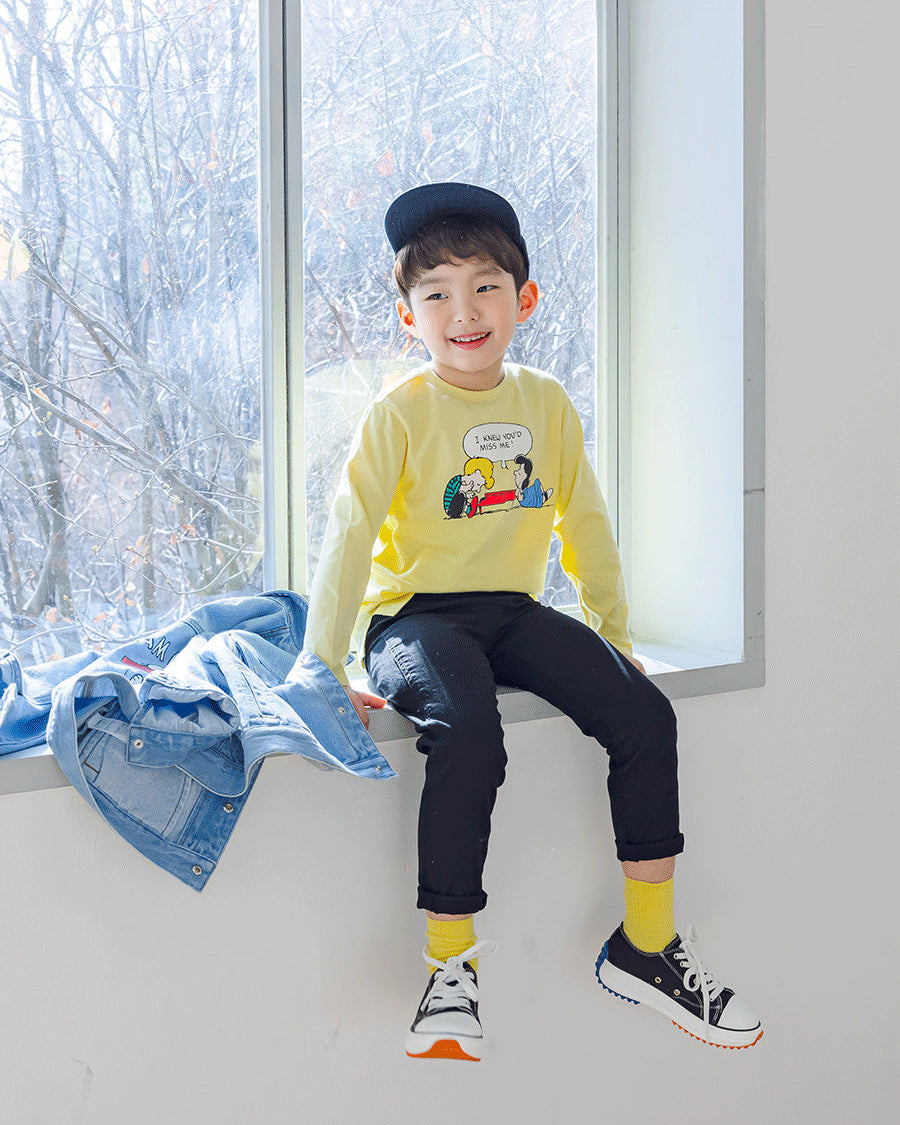 [PRE-ORDER] Kids Unisex Double Pocket Skinny Pants – Stretch Cotton Slim-Fit Trousers