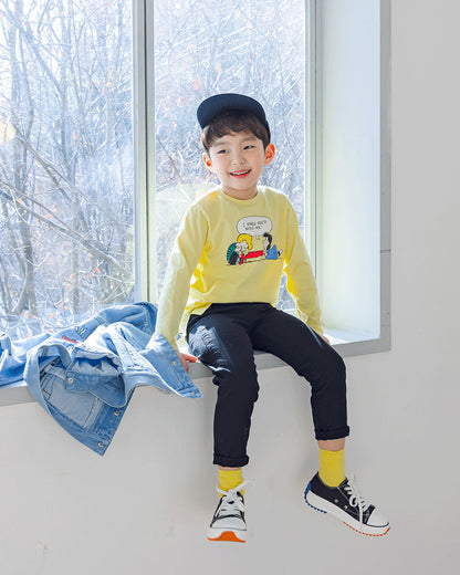 [PRE-ORDER] Kids Unisex Double Pocket Skinny Pants – Stretch Cotton Slim-Fit Trousers