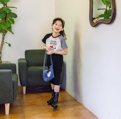 [PRE-ORDER] Kids Unisex Prime Linen 7/10 Pants – Breathable Summer Baggy Pants