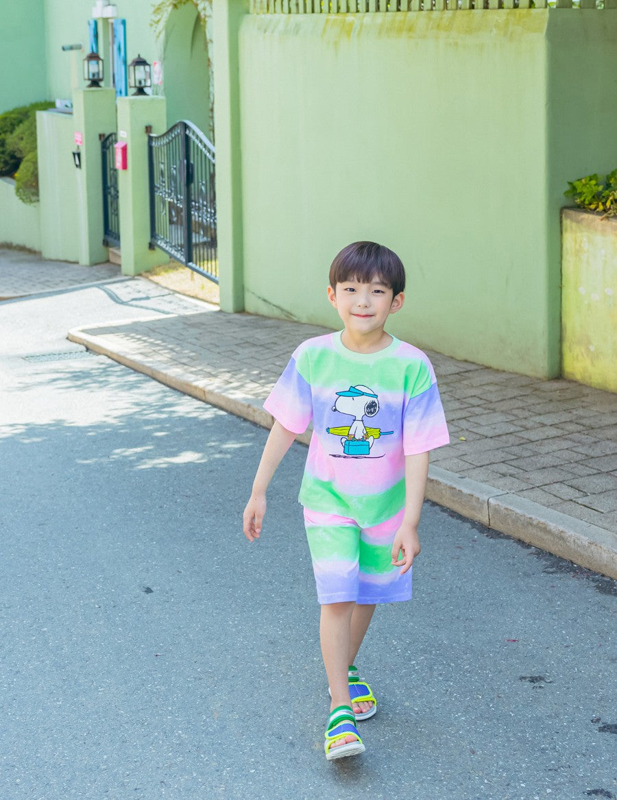 [PRE-ORDER] Kids Unisex Summer Stripe Shorts – Lightweight Cotton 5/10 Pants