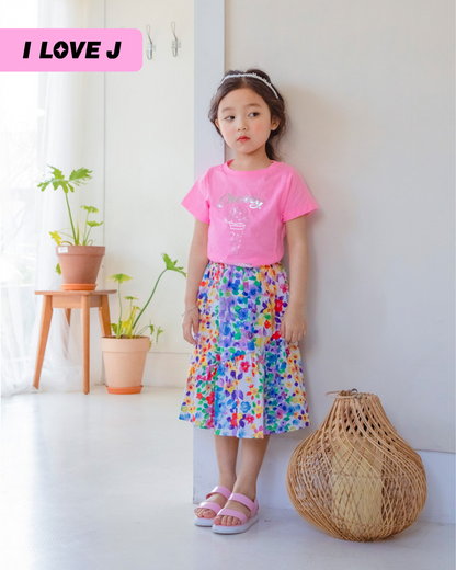 Stylish Floral Skirt
