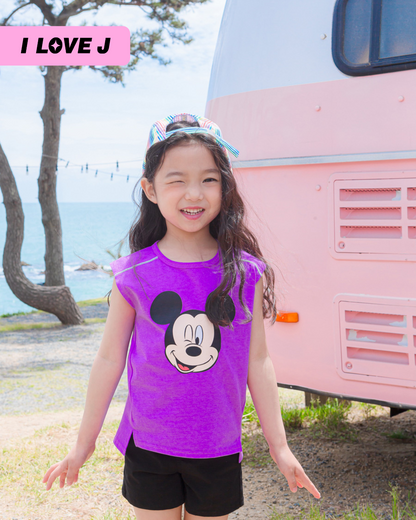 Mickey Mouse Cartoon Unisex Cotton Shirt Top