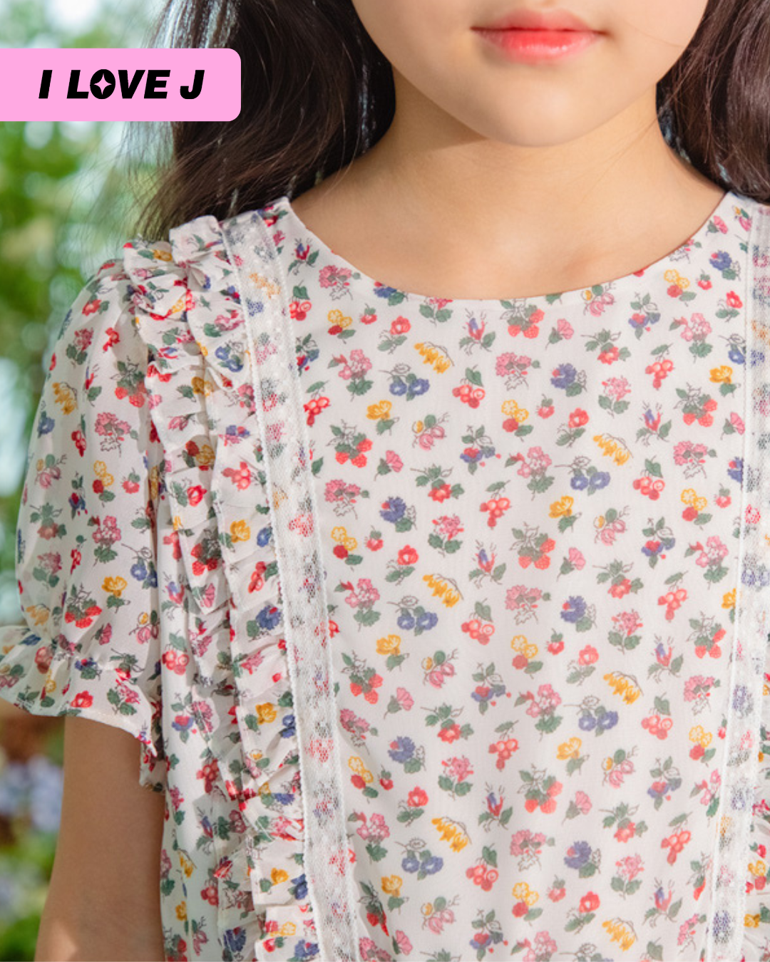 Fresh & Sweet Summer Chiffon Dress