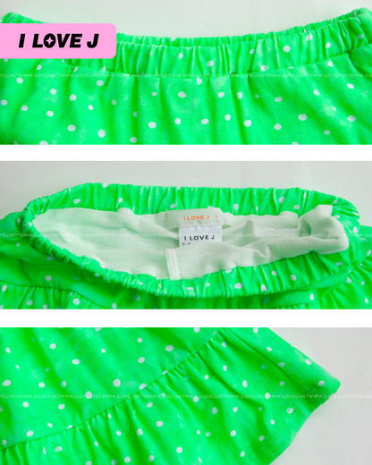 Forest Shirring Skirt