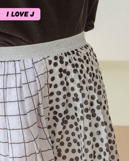 Circle Checkered Shorts
