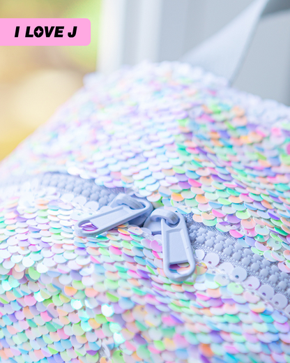 CHARM Fun Sparkly Sequin Backpack