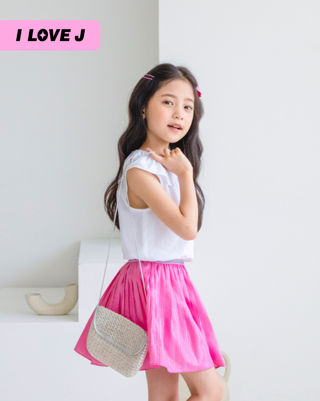 Casual Pleated Skirt