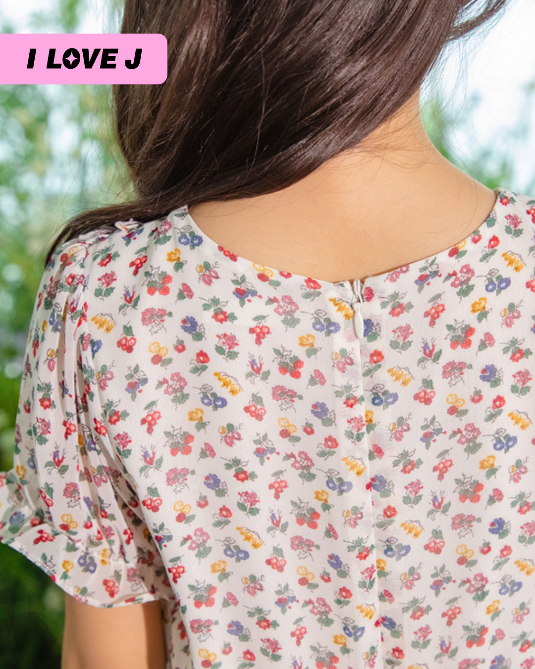 Fresh & Sweet Summer Chiffon Dress