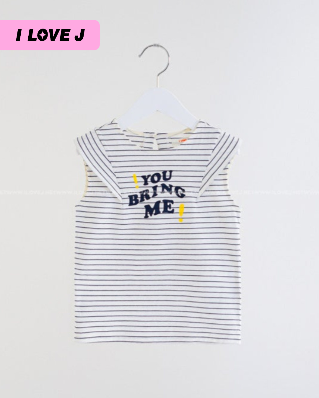 YOU BRING ME Unisex Striped Short-sleeve Cotton Shirt Top