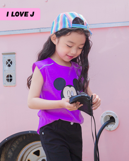 Mickey Mouse Cartoon Unisex Cotton Shirt Top