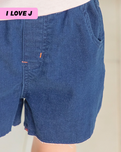 Stylish Neon Stitch 3/4 Shorts