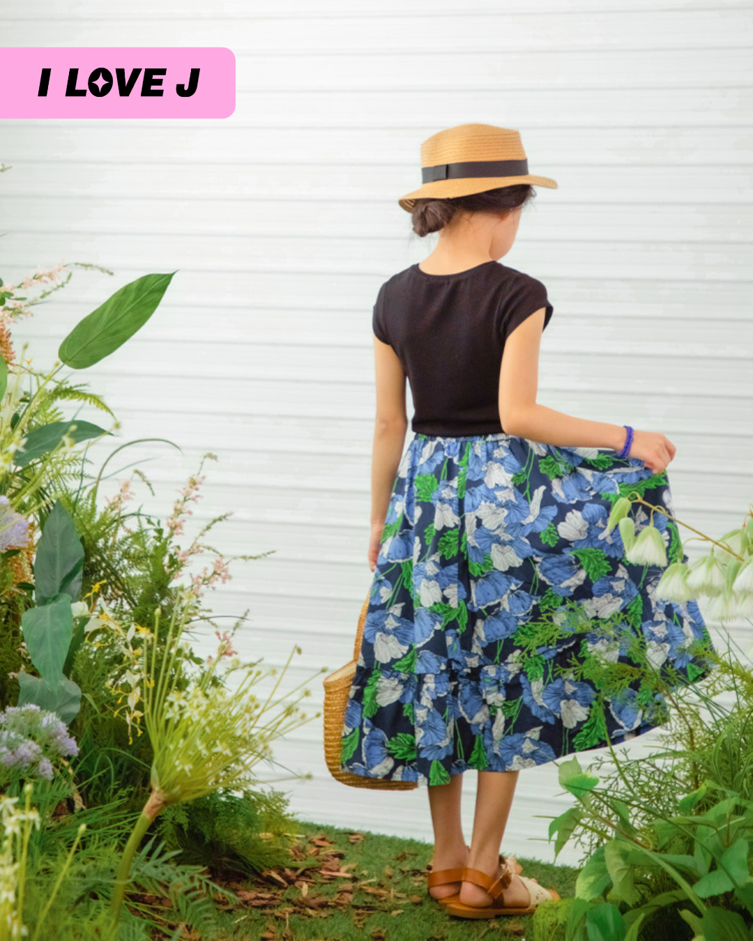 Melody Frilled Long Skirt