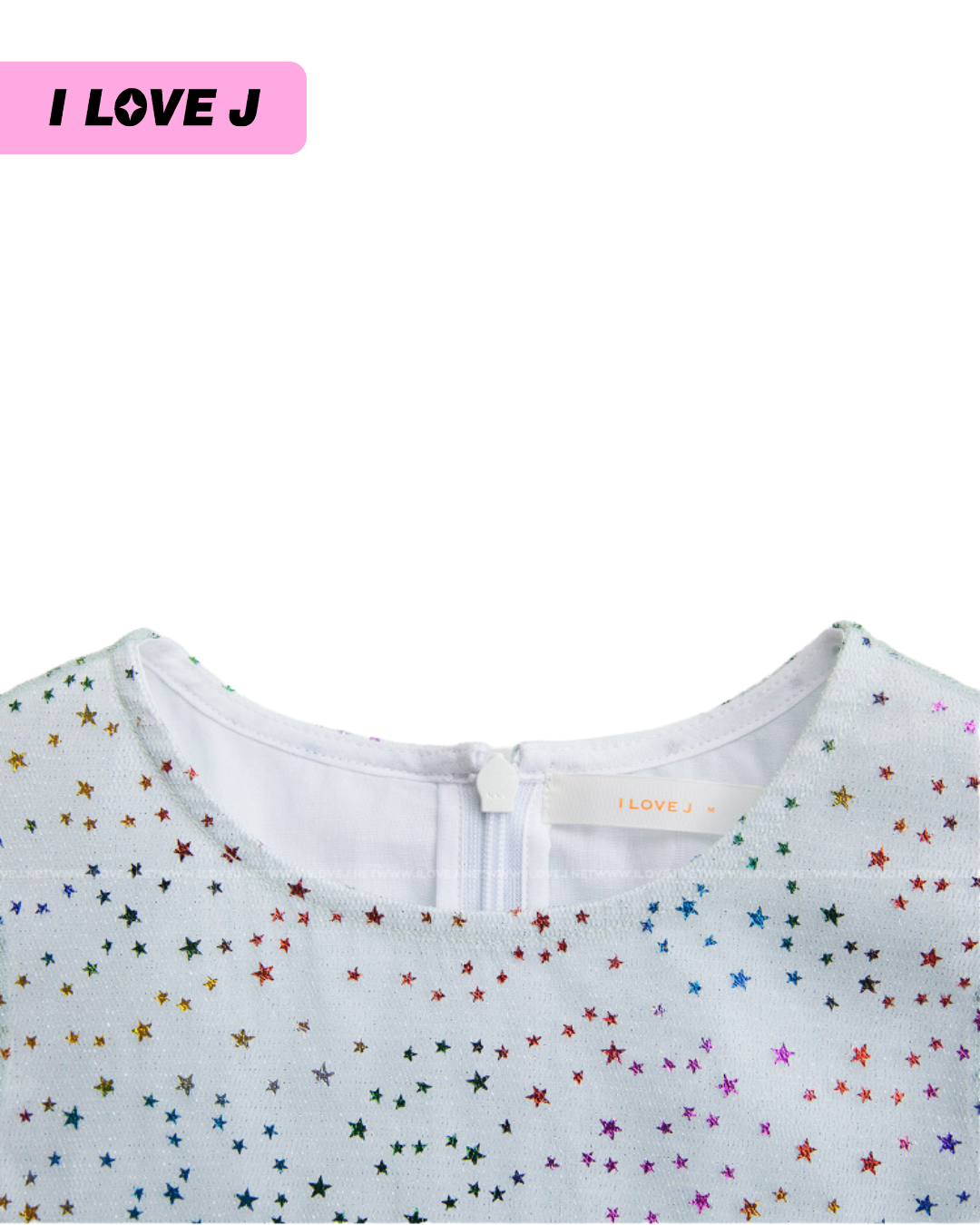 Rainbow Star Lace Dress