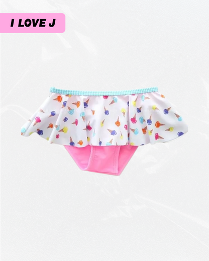 Ice Cream Longsleeve Swimwear