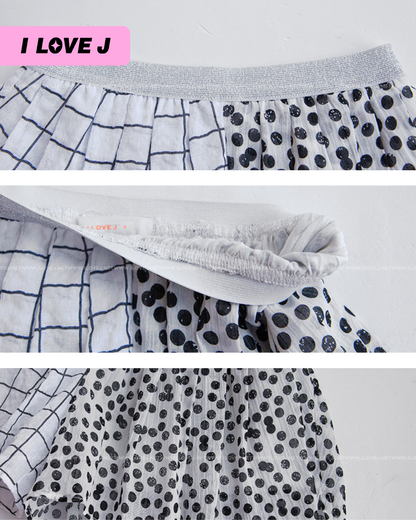Circle Checkered Shorts