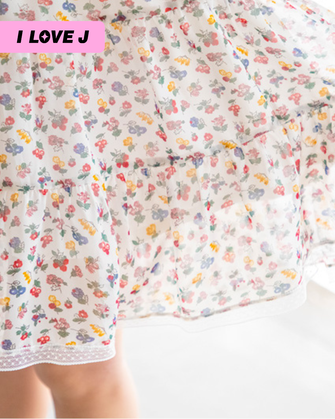 Fresh & Sweet Summer Chiffon Dress