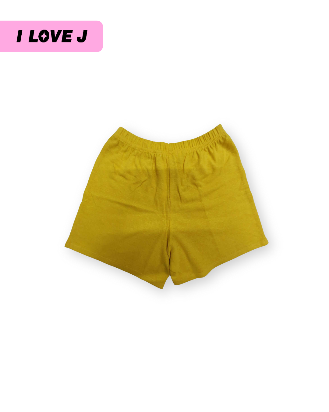Striped Sleeveless Top and Yellow Linen Kids Shorts