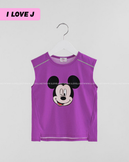 Mickey Mouse Cartoon Unisex Cotton Shirt Top