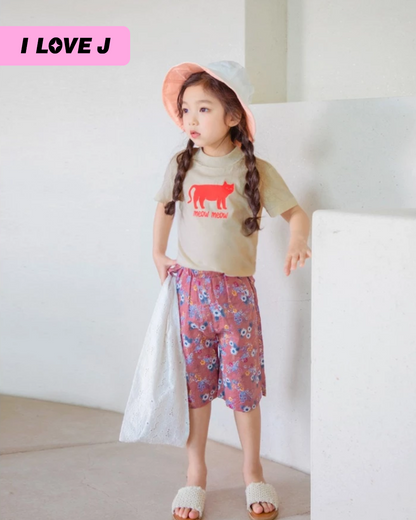 Lightweight Summer Floral Pants