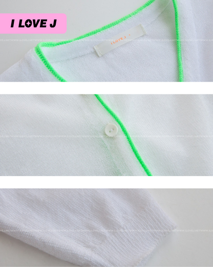 Stylish Rainy Knit Cardigan