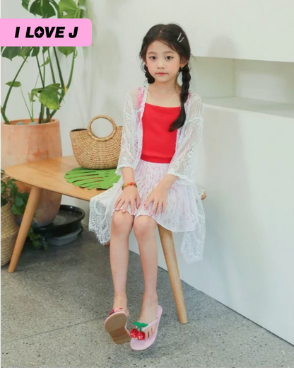 Cute Cherry & Strawberry Slippers