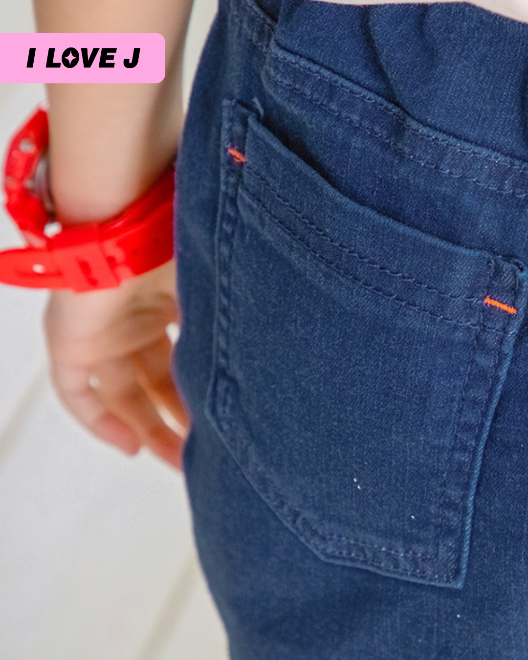 Stylish Neon Stitch 3/4 Shorts