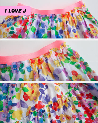 Stylish Floral Skirt