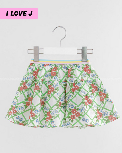 Dumble Garden Comfortable Floral Skirt