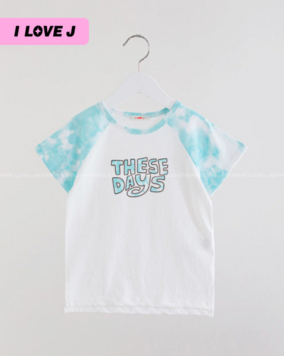 THESE DAYS Raglan Short Sleeve Cotton Unisex T-Shirt