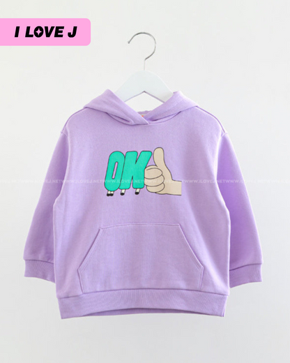 OK Casual Cotton Pullover Hoodie