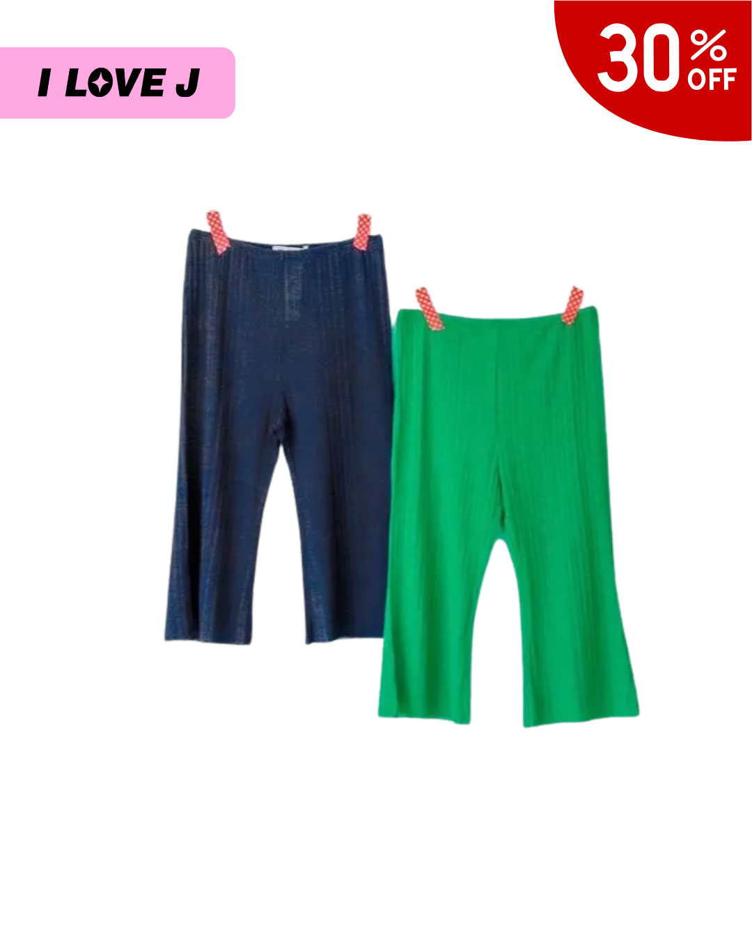 SONA Blue  Cotton Bootcut Summer Leggings