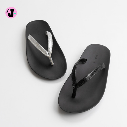 I LOVE J Kids Chic Casual Flip Flops Lightweight Non-Slip | Ages 5–10