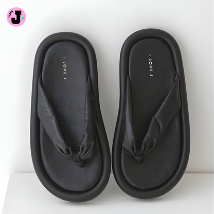 I LOVE J Kids MIAMI Lightweight Summer Slippers | Ages 4-8