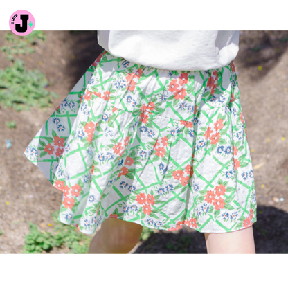 I LOVE J Kids Dumble Garden Floral Skirt | Ages 3–7