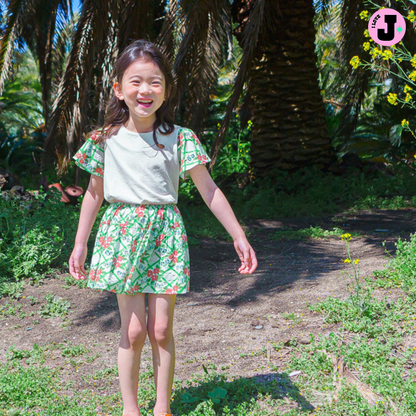 I LOVE J Kids Dumble Garden Floral Skirt | Ages 3–7