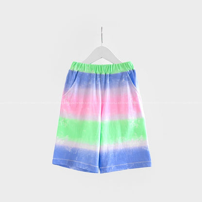 [PRE-ORDER] Kids Unisex Summer Stripe Shorts – Lightweight Cotton 5/10 Pants