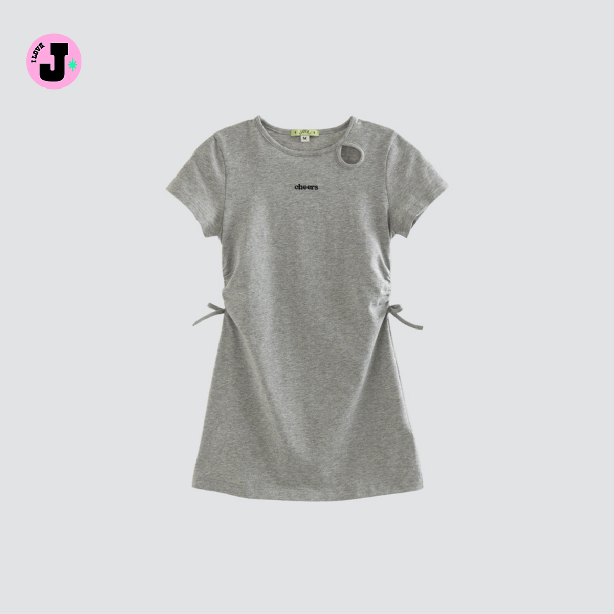 I LOVE J Kids Girls Kiil Shirred Short-Sleeve Dress | Ages 4–13