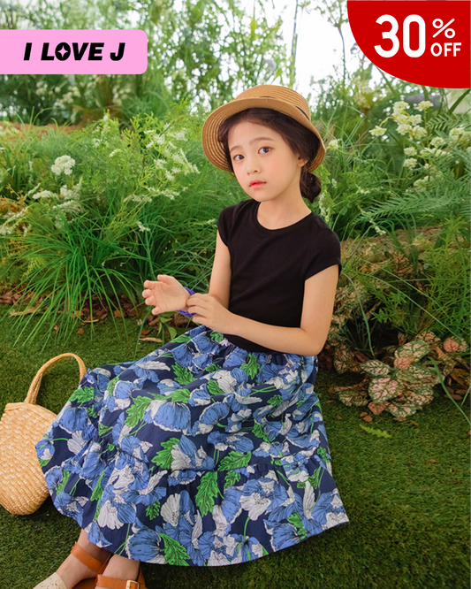 Melody Frilled Long Skirt
