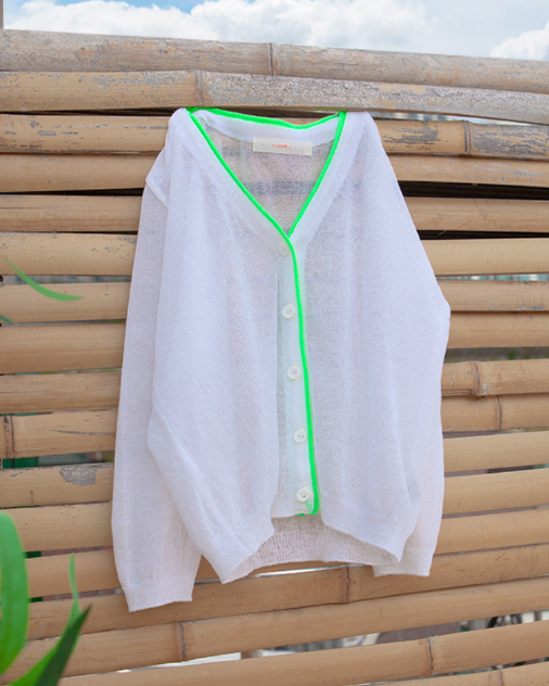 ERI Nylon Knitted Stylish Cardigan