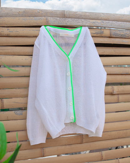 ERI Nylon Knitted Stylish Cardigan